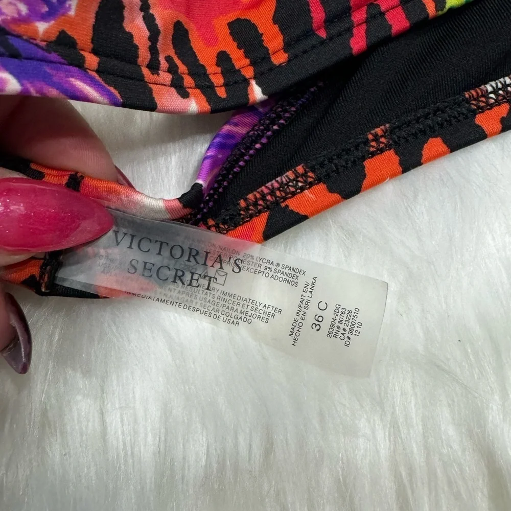 Victorias Secret Floral and Leopard Bombshell Swim Suit